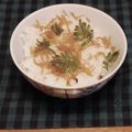 ななまま's cooksnap of when they made 春の香り∮木の芽とｶﾘｶﾘじゃこご飯.