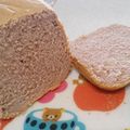 syntamam's cooksnap of when they made 紫芋パウダー入りの食パン.