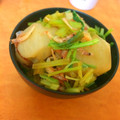 ゆっずぽん's cooksnap of when they made かぶとかぶの葉と小エビのあんかけ煮.