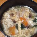 もっちぃ｡'s cooksnap of when they made キノコのかき卵汁.