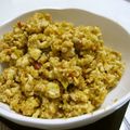 ハナレ's cooksnap of when they made 糖質オフ！豆腐肉味噌と豆乳で本格坦々麺☆.