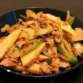 きむきむ姉やん's cooksnap of when they made 春の味覚♪豚肉とタケノコのピリ辛中華炒め.