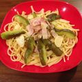 くぽみは's cooksnap of when they made 茄子とベーコンの和っぽいパスタ.
