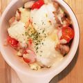 こっこままん's cooksnap of when they made ﾊﾟﾝの耳でポテトｸﾞﾗﾀﾝ♡離乳食.