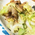 ゆのゆのんこ's cooksnap of when they made 鶏肉と新玉ねぎと春キャベツの味噌炒め.