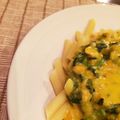 さっちぃα's cooksnap of when they made カボチャとベーコンのクリームペンネ.