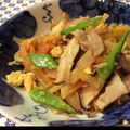 じがじいさんの妻's cooksnap of when they made トヨ婆ちゃんの筍チャンプル.