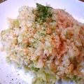 まぽろーん's cooksnap of when they made じゃこキャベツ炒飯.