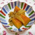 pitachan1's cooksnap of when they made おかずになる！カボチャのカレー煮☆.