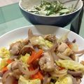 ちぇんばあ's cooksnap of when they made 簡単！鶏もも肉とキャベツ炒め.