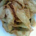 朱雀†'s cooksnap of when they made 豆腐とレンコンの揚げワンタン.