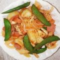 KENERISA's cooksnap of when they made ｽﾅｯﾌﾟｴﾝﾄﾞｳのｹﾁｬｯﾌﾟ炒め.