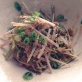 miyuki0317's cooksnap of when they made 春の常備菜☆うど皮のツナきんぴら.