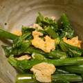 ハチドリ★'s cooksnap of when they made ＊菜の花さんとたまごちゃんのマヨサラ＊.