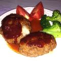 うまくできるか's cooksnap of when they made 簡単！チーズ煮込みハンバーグ！.