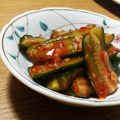 京ん家's cooksnap of when they made 超即席漬！旨味凝縮ニラオイキムチ.