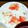 もも1002's cooksnap of when they made トマト＆オニオンのマリネサラダ.