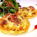 Madokamini's cooksnap of when they made 具のソースでひとくちハム卵パイ.