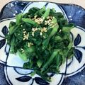 ♡礼♡'s cooksnap of when they made 青梗菜のおひたし.