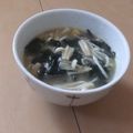 きらり流れ星's cooksnap of when they made ダイエットにも！えのきと豆腐のお吸い物.