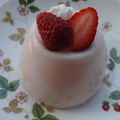 kachimachi's cooksnap of when they made いちごの豆乳ゼリー.