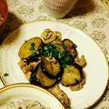 クックN0WL4E☆'s cooksnap of when they made 茄子と豚バラのピリ辛炒め.