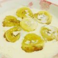 旦那は皿洗い's cooksnap of when they made ほかほかバナナのミルクがけ.