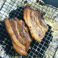 ピーナッツ子♪'s cooksnap of when they made ぐり茶&麦茶で作ろう✿簡単燻製ベーコン.