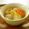 ちょこ０１７'s cooksnap of when they made 蓮根入り鶏だんごの柔らか煮.