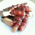チョイコ's cooksnap of when they made フレンチトーストのウインナーサンド.