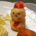 eiyoushi's cooksnap of when they made 簡単可愛い♪ポテサラ雪だるま☆.