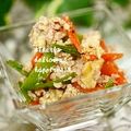 ruruchirin's cooksnap of when they made くるみ入り*野菜の白和え.
