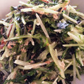 とはやんやん's cooksnap of when they made 【お弁当に！】ワカメと水菜の和え物.