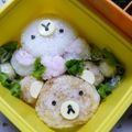 ケロらぶ's cooksnap of when they made リラックマのキャラ弁★.