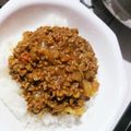 ゆん太っちょん's cooksnap of when they made 簡単！時短！煮込み不要キーマカレー！.