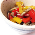 ゆりまる2011's cooksnap of when they made お弁当にも＊パプリカと舞茸のタパス風炒め.