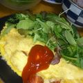 ゆのじママ's cooksnap of when they made しらすのせ♥フワフワオムレツ.