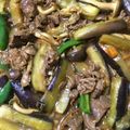 ☆ゆうちゃんママ☆♪'s cooksnap of when they made 牛肉と茄子のオイスターカレー炒め.