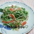 陽翔mam 's cooksnap of when they made 簡単！かにかま水菜.