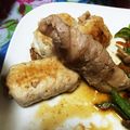 リタッチ's cooksnap of when they made 山芋の豚肉巻き.
