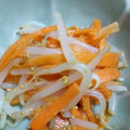 kkkyo's cooksnap of when they made もやしと人参のナムル.