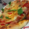はまぐ。's cooksnap of when they made 短時間で簡単♪おいしい手作りピザ☆.