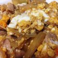 みっかげー's cooksnap of when they made 簡単お手軽親子丼.