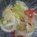 なおつん0802's cooksnap of when they made 新玉ねぎ手作りドレッシングサラダ.