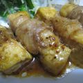まゆピン's cooksnap of when they made 豚巻き豆腐の粒マスタード醤油ステーキ.