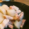 ＊ＡＫＯＲＩ＊'s cooksnap of when they made ♪大根とベーコンの白だし煮♪.
