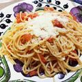 九州女。。。's cooksnap of when they made ベーコンとフレッシュトマトのパスタ.