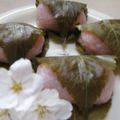 いっとまま's cooksnap of when they made ほんのりさくら色★桜餅.