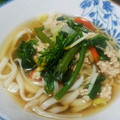 ﾌﾞｰｼｬﾄﾞｳ's cooksnap of when they made そぼろダシ無しうどん☆.