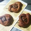 れおとあやねママ's cooksnap of when they made HBで簡単♡可愛い焼きチョコパン.
